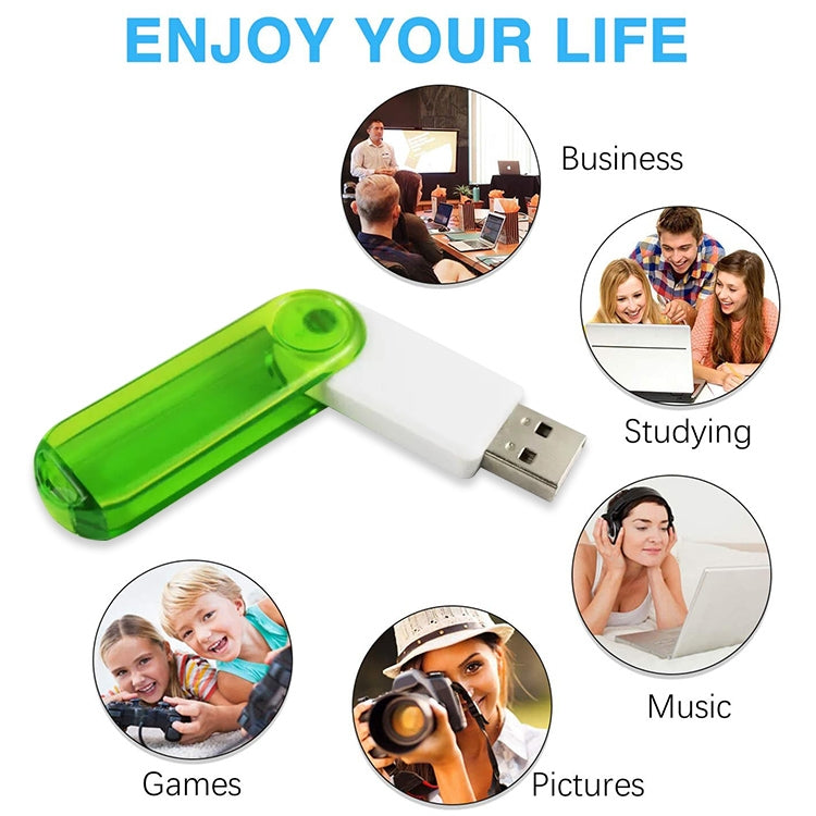 4GB USB Flash Disk(Green) - USB Flash Drives by buy2fix | Online Shopping UK | buy2fix