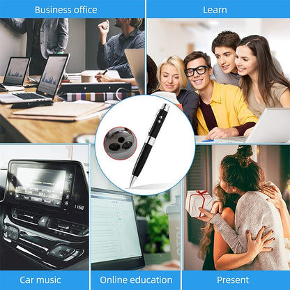 3 in 1 Laser Pen Style USB Flash Disk, Black (2GB) - Computer & Networking by buy2fix | Online Shopping UK | buy2fix