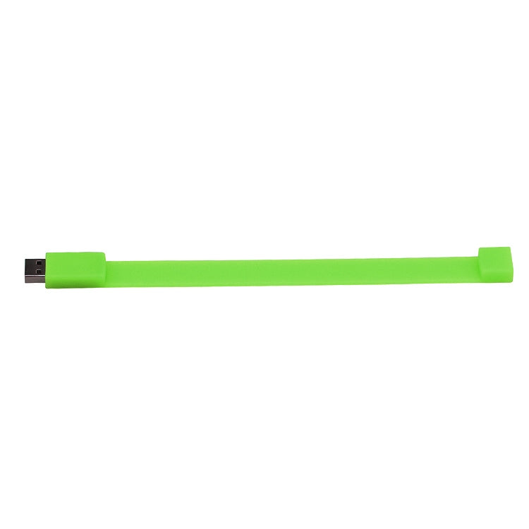 16GB Silicon Bracelets USB 2.0 Flash Disk(Green) -  by buy2fix | Online Shopping UK | buy2fix