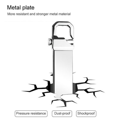 4GB Metallic Keychains Style USB 2.0 Flash Disk - Computer & Networking by buy2fix | Online Shopping UK | buy2fix