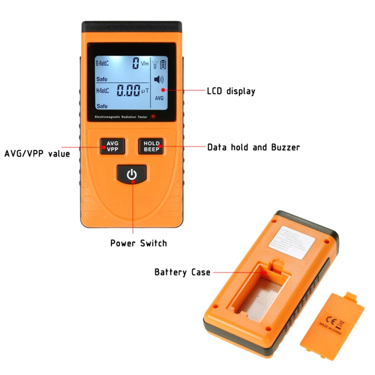 BENETECH GM3120 Electromagnetic Radiation Tester - Radiation Detector by BENETECH | Online Shopping UK | buy2fix