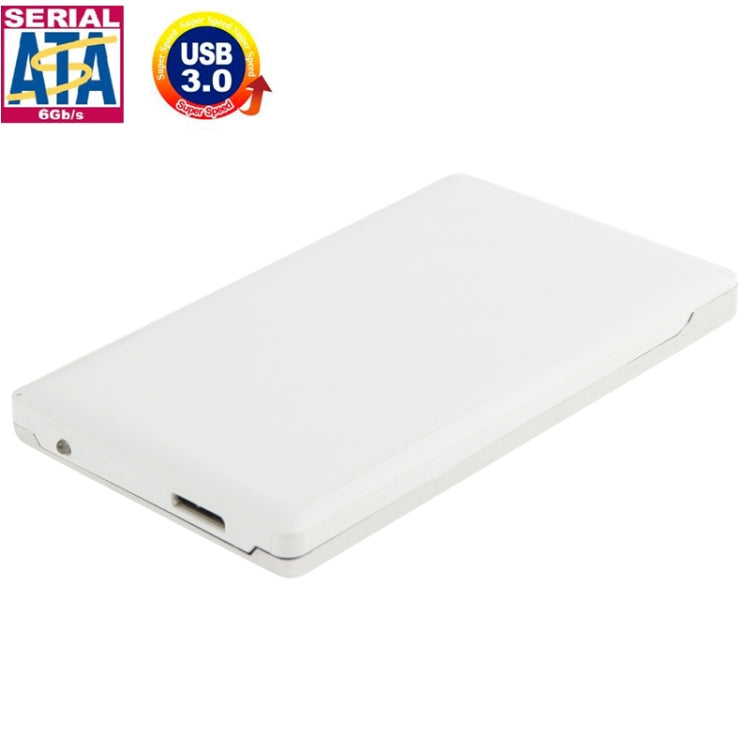 High Speed 2.5 inch HDD SATA & IDE External Case, Support USB 3.0(White) - HDD Enclosure by buy2fix | Online Shopping UK | buy2fix