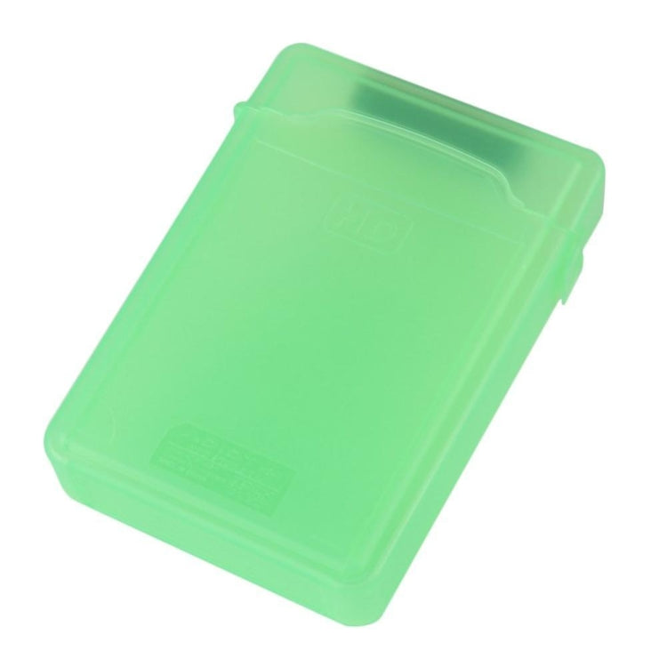 3.5 inch Hard Drive Disk HDD SATA IDE Plastic Storage Box Enclosure Case(Green) - HDD Enclosure by buy2fix | Online Shopping UK | buy2fix