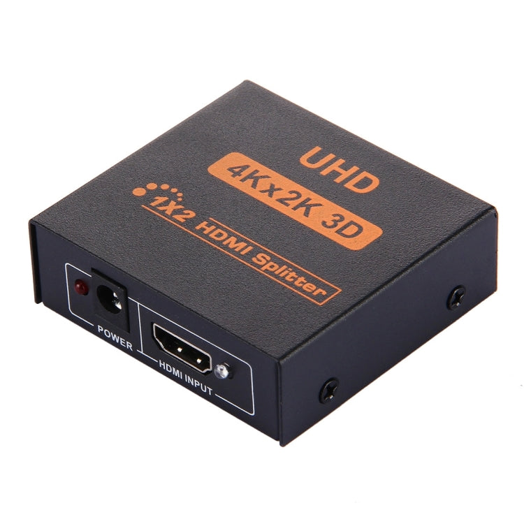 FY1409E Mini V1.3 UHD 4K x 2K 3D 1 x 2 HDMI Splitter(Black) - Computer & Networking by buy2fix | Online Shopping UK | buy2fix