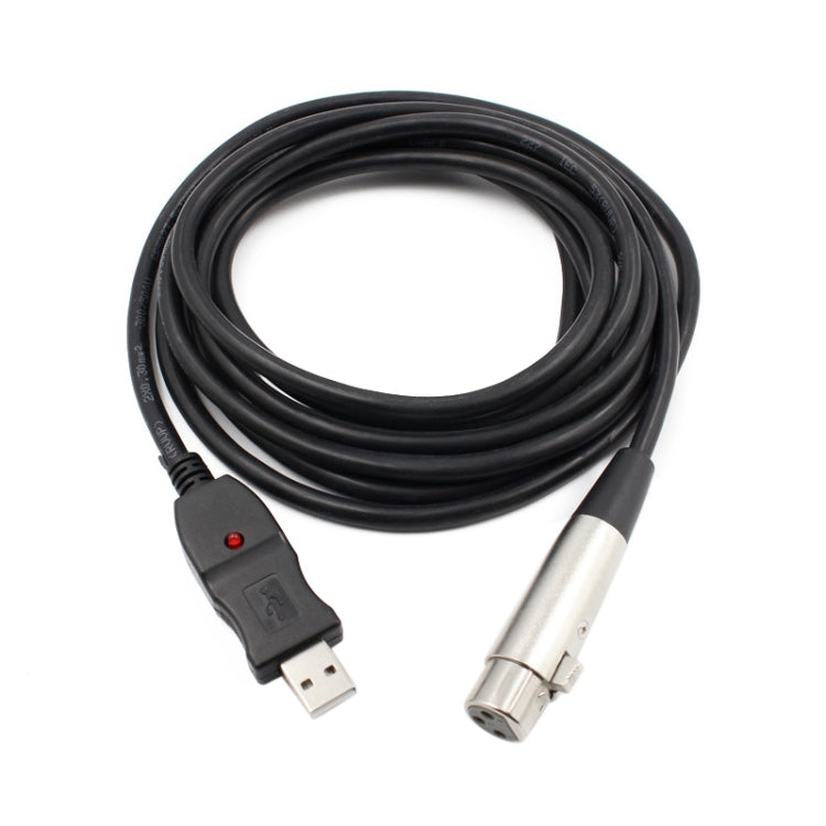 USB Microphone Cable, Cable Length: 3.5M - Consumer Electronics by buy2fix | Online Shopping UK | buy2fix