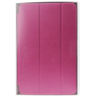 3-folding Naturally Treated Leather Smart Case with Sleep / Wake-up Function & Holder for iPad mini / mini 2 Retina(Magenta) - iPad Mini 4 & 3 & 2 & 1 Cases by buy2fix | Online Shopping UK | buy2fix