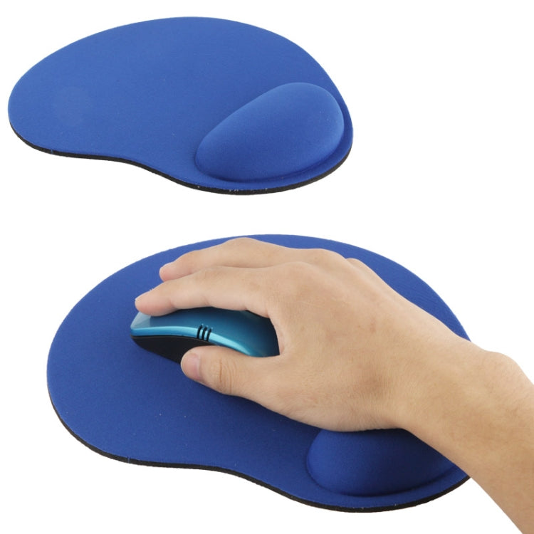 2 PCS Cloth Gel Wrist Rest Mouse Pad(Blue) - Mouse Pads by buy2fix | Online Shopping UK | buy2fix