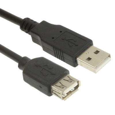 USB 2.0 AM to AF Extension Cable, Length: 5m(Black) - USB Cable by buy2fix | Online Shopping UK | buy2fix