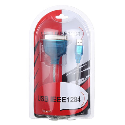 USB 2.0 to IEEE1284 Print Cable, Length: 1.5m - RS485 / RS232 Series by buy2fix | Online Shopping UK | buy2fix