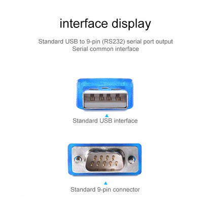 USB to RS232 Cable (Color Random delivery) - RS485 / RS232 Series by buy2fix | Online Shopping UK | buy2fix