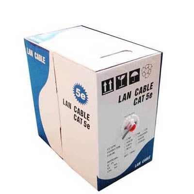 Lan Cable (CAT5E Data cable), Copper, Length: 305m , Diameter: 0.5mm - Computer & Networking by buy2fix | Online Shopping UK | buy2fix