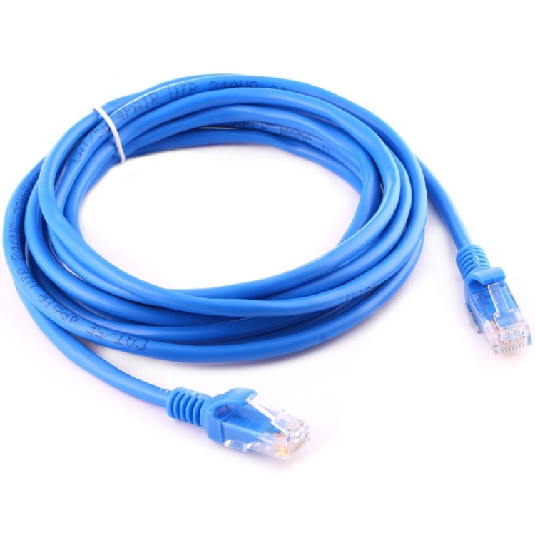 Cat5e Network Cable, Length: 5m - Lan Cable and Tools by buy2fix | Online Shopping UK | buy2fix