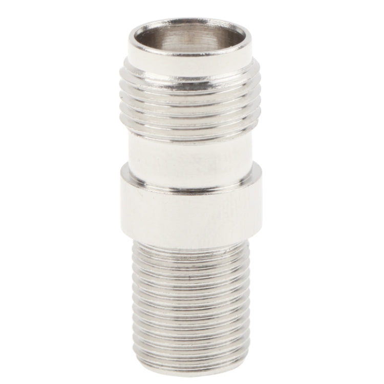 F Female to TNC Female Connector(Silver) - Connectors by buy2fix | Online Shopping UK | buy2fix