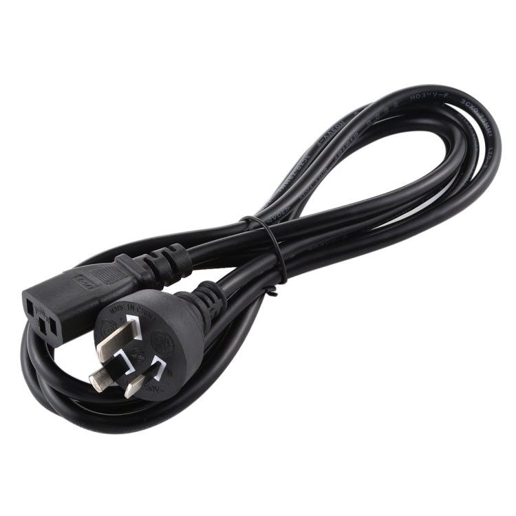 Computer PC POWER Cord 3 pin Cable, Length: 1.8m, AU Plug(Black) - Power Cord by buy2fix | Online Shopping UK | buy2fix