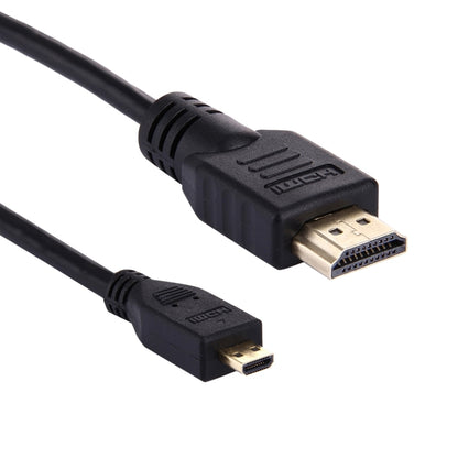 1.5m Micro HDMI to HDMI 19 Pin Cable, 1.4 Version, Support 3D -  by buy2fix | Online Shopping UK | buy2fix