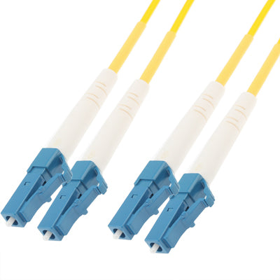 LC-LC Dual-Core Single Mode Fiber Optic Jumper,Length: 3m - Fiber Optic Jumper by buy2fix | Online Shopping UK | buy2fix