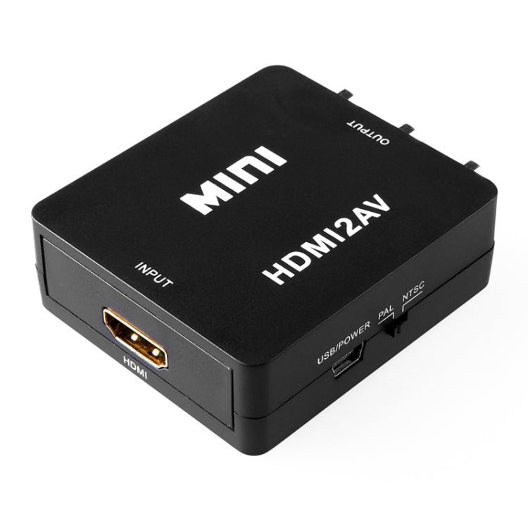 VK-126 Mini HD HDMI to AV/CVBS Video Converter Adapter - Converter by buy2fix | Online Shopping UK | buy2fix