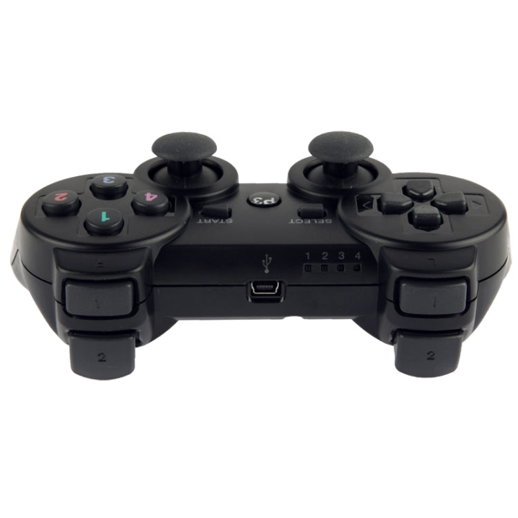 Double Shock III Wireless Controller, Manette Sans Fil Double Shock III for Sony PS3, Has Vibration Action(with logo)(Black) - Gamepads by buy2fix | Online Shopping UK | buy2fix