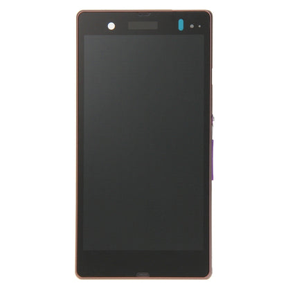 LCD Display + Touch Panel with Frame  for Sony Xperia Z / L36H / C6603 / C6602(Purple) - Repair & Spare Parts by buy2fix | Online Shopping UK | buy2fix