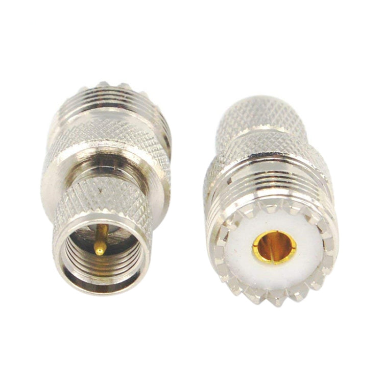 Mini UHF Male to UHF Female Connector RF Coaxial Adapter - Security by buy2fix | Online Shopping UK | buy2fix