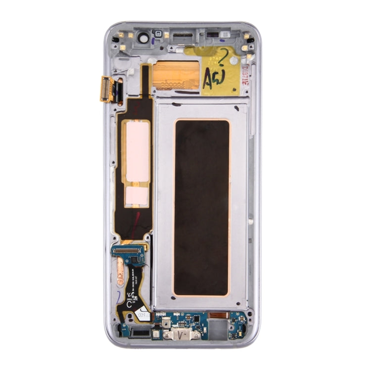 Original LCD Screen and Digitizer Full Assembly with Frame & Charging Port Board & Volume Button & Power Button For Galaxy S7 Edge / G935F(Black) - Galaxy S Series Parts by buy2fix | Online Shopping UK | buy2fix