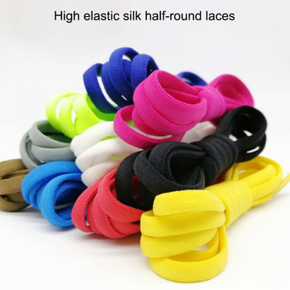 10 PCS Stretch Spandex Non Binding Elastic Shoe Laces (White) - Outdoor & Sports by buy2fix | Online Shopping UK | buy2fix