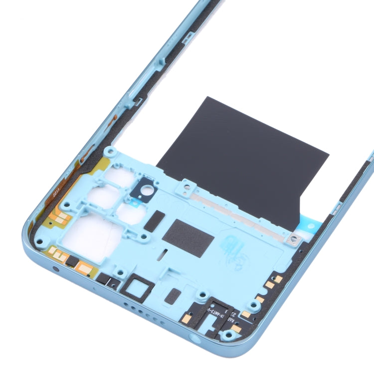 Original Middle Frame Bezel Plate for Xiaomi Redmi Note 11 Pro 4G 2201116TG 2201116TI(Baby Blue) - Repair & Spare Parts by buy2fix | Online Shopping UK | buy2fix