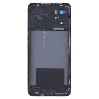 Battery Back Cover with Middle Frame for OPPO A36/A76(Black) - Repair & Spare Parts by buy2fix | Online Shopping UK | buy2fix