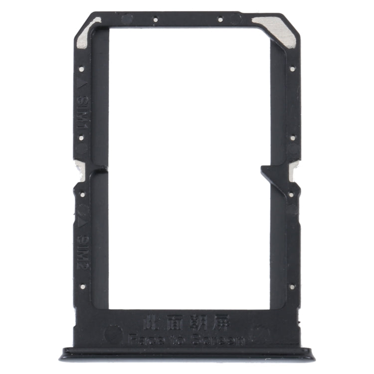 For OPPO K9 SIM Card Tray + SIM Card Tray (Black) - Card Socket by buy2fix | Online Shopping UK | buy2fix