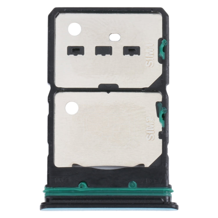 For OPPO Reno7 5G China / Reno7 5G SIM Card Tray + SIM Card Tray + Micro SD Card Tray (Green) - Card Socket by buy2fix | Online Shopping UK | buy2fix