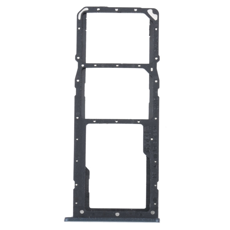 For Realme C31 SIM Card Tray + SIM Card Tray + Micro SD Card Tray (Black) - Repair & Spare Parts by buy2fix | Online Shopping UK | buy2fix