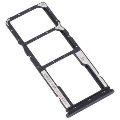 For Xiaomi Redmi A1 2022 / Redmi A1+ SIM Card Tray + SIM Card Tray + Micro SD Card Tray (Black) - Card Tray by buy2fix | Online Shopping UK | buy2fix