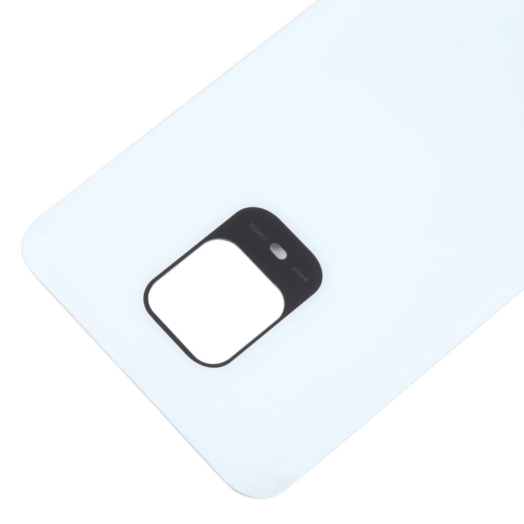 For Xiaomi Redmi Note 9 Pro India OEM Glass Battery Back Cover(White) - Back Cover by buy2fix | Online Shopping UK | buy2fix