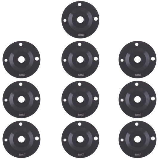 10 PCS Back Camera Lens for Realme 11 Pro+ (Black) - Camera Series by buy2fix | Online Shopping UK | buy2fix