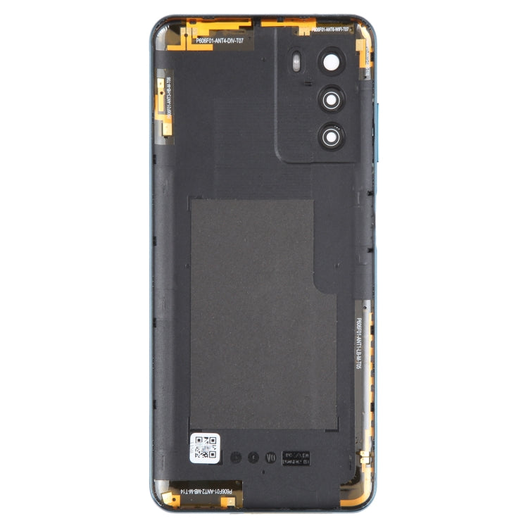 For ZTE Blade V40 Vita Battery Back Cover(Blue) - For ZTE by buy2fix | Online Shopping UK | buy2fix