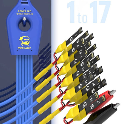 Mechanic Power Pro 17 in 1 Mobile Phone Power Supply Test Cable for Android - Repair & Spare Parts by MECHANIC | Online Shopping UK | buy2fix