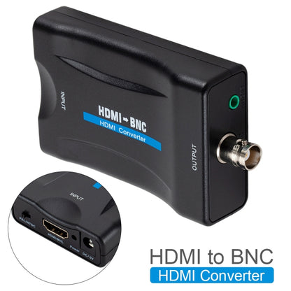 HDMI to BNC Composite Video Converter - Converter by buy2fix | Online Shopping UK | buy2fix