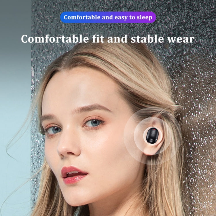 T&G TG911 Bluetooth V5.1 Sport Waterproof Mini Touch-Control Noise Cancelling Earphones(Fink) - Bluetooth Earphone by T&G | Online Shopping UK | buy2fix