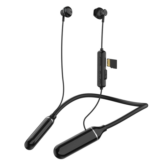 K1688 Neck-mounted Noise Cancelling IPX5 Sports Bluetooth Headphone(Black) - Neck-mounted Earphone by OneDer | Online Shopping UK | buy2fix