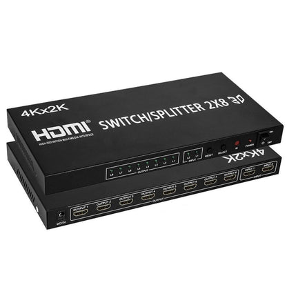 HDMI 2-in-8 Full HD 4K x 2K Video Switch - Switch by buy2fix | Online Shopping UK | buy2fix