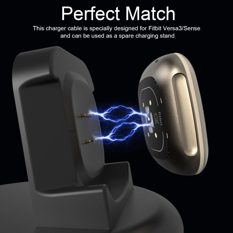 Magnetic Dock Charger for Fitbit Sense / Versa 3 Smart Watch - Smart Wear by buy2fix | Online Shopping UK | buy2fix
