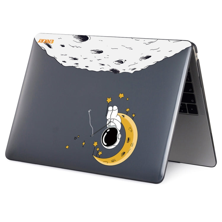 For MacBook Air 13.6 inch  A2681 ENKAY Hat-Prince Spaceman Pattern Protective Crystal Case Cover Hard Shell(Spaceman No.3) - MacBook Air Cases by ENKAY | Online Shopping UK | buy2fix