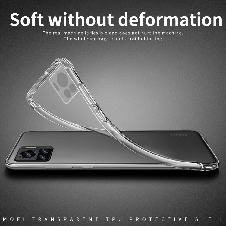 For Motorola Moto X30 Pro MOFI Ming Series Ultra-thin TPU Phone Case(Transparent) - Mobile Accessories by MOFI | Online Shopping UK | buy2fix