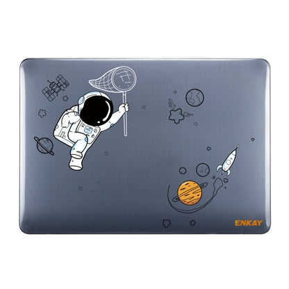 For MacBook Pro 13.3 A2251/A2289/A2338 ENKAY Hat-Prince 3 in 1 Spaceman Pattern Laotop Protective Crystal Case with TPU Keyboard Film / Anti-dust Plugs, Version:US(Spaceman No.2) - MacBook Pro Cases by ENKAY | Online Shopping UK | buy2fix