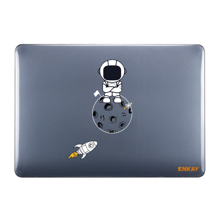 For MacBook Pro 15.4 A1707/A1990 ENKAY Hat-Prince 3 in 1 Spaceman Pattern Laotop Protective Crystal Case with TPU Keyboard Film / Anti-dust Plugs, Version:US(Spaceman No.4) - MacBook Pro Cases by ENKAY | Online Shopping UK | buy2fix