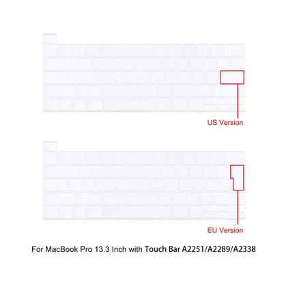 For MacBook Pro 13.3 A2251/A2289/A2338 ENKAY Hat-Prince 3 in 1 Protective Bracket  Case Cover Hard Shell with TPU Keyboard Film / Anti-dust Plugs, Version:EU(Khaki) - MacBook Pro Cases by ENKAY | Online Shopping UK | buy2fix