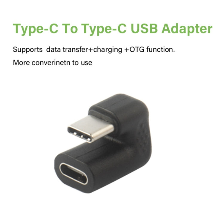 U-shaped USB-C2.0 / Type-C Male to Female Adapter Extended Data Charging - Computer & Networking by buy2fix | Online Shopping UK | buy2fix