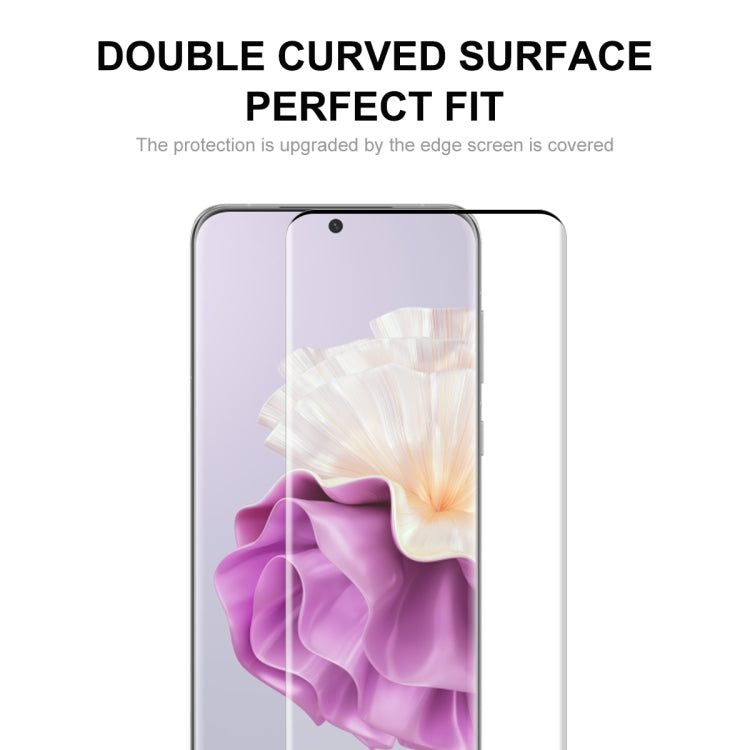 For Huawei P60 Pro / Art 5pcs ENKAY 3D Hot Bending Side Glue Tempered Glass Full Film - Huawei Tempered Glass by ENKAY | Online Shopping UK | buy2fix