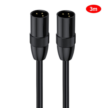 JUNSUNMAY XLR Male to Male Mic Cord 3 Pin Audio Cable Balanced Shielded Cable, Length:3m - Microphone Audio Cable & Connector by JUNSUNMAY | Online Shopping UK | buy2fix