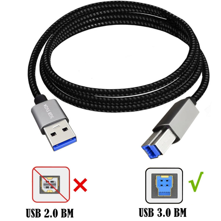 JUNSUNMAY USB 3.0 Male to USB 3.0 Male Cord Cable Compatible with Docking Station, Length:1m - USB Cable by JUNSUNMAY | Online Shopping UK | buy2fix